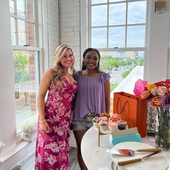 Purple Ruffle Top - Picture 2 of 3